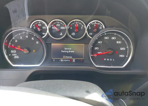 2022 Chevrolet Silverado 1500 Ltd 4Wd Standard Bed Custom z USA, uszkodzony, nr VIN 1GCRYBEK1NZ185555